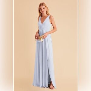 Birdy Grey Ice Blue Bridesmaids dress